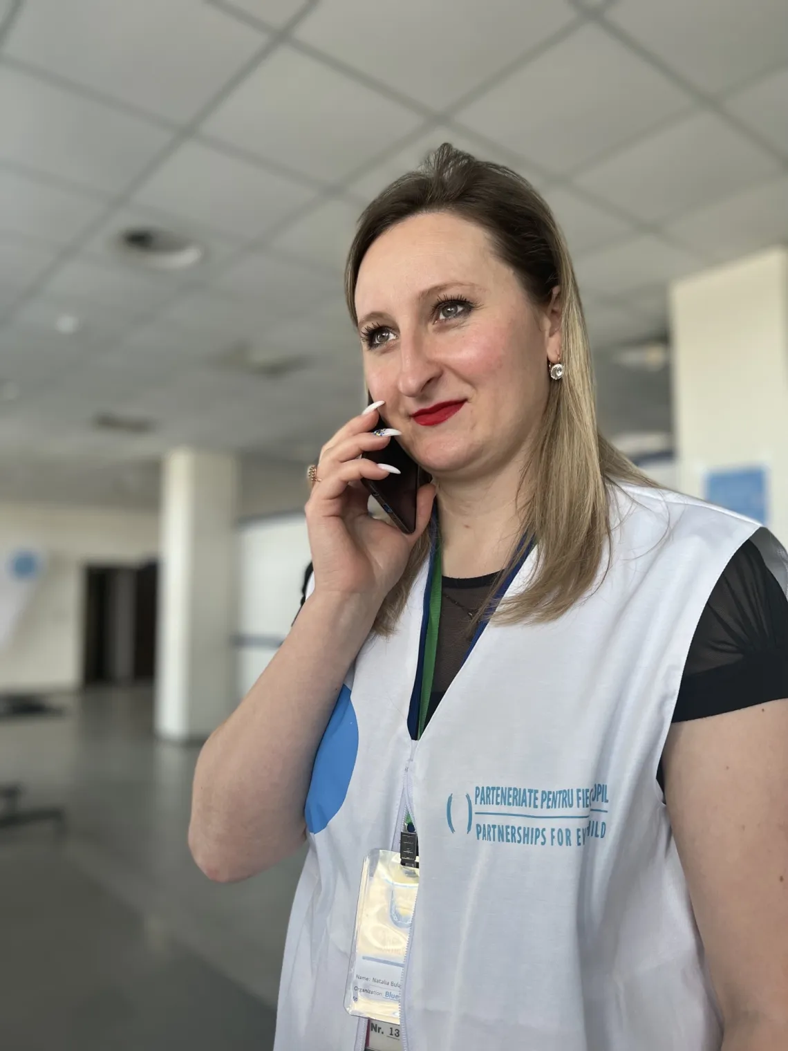 Natalia, a Child Protection Officer, responds to a call about an accompanied child