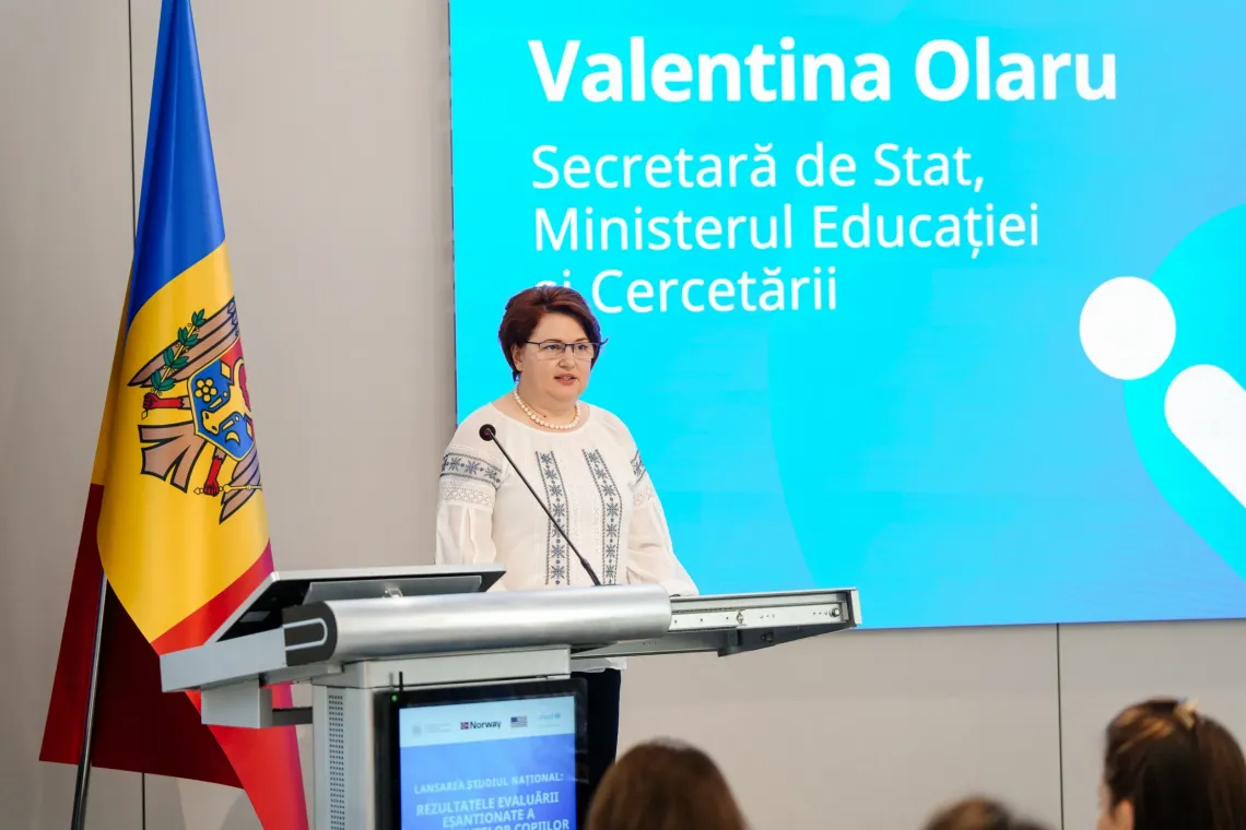 Valentina Olaru, secretară de stat, MEC