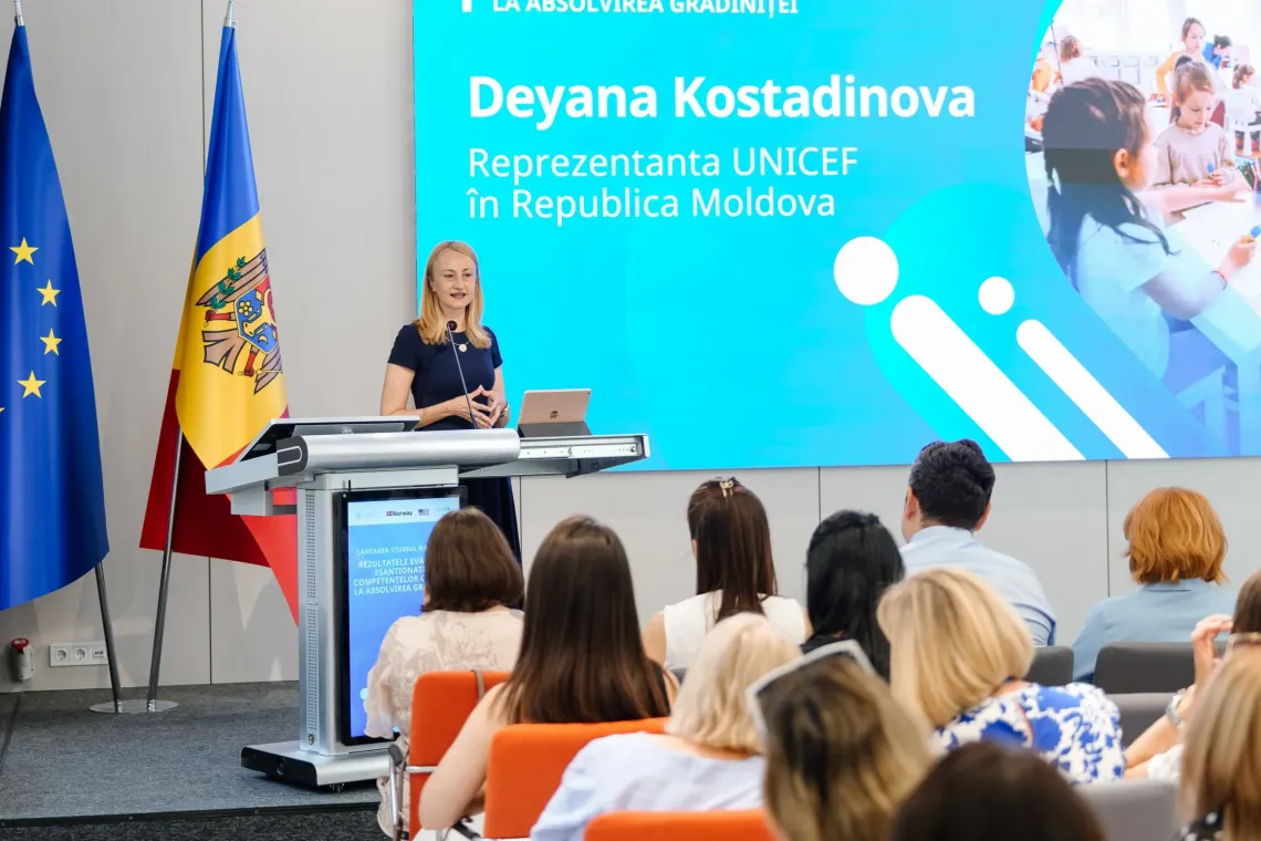 Deyana Kostadinova, Reprezentanta de Țară UNICEF &icirc;n Republica Moldova