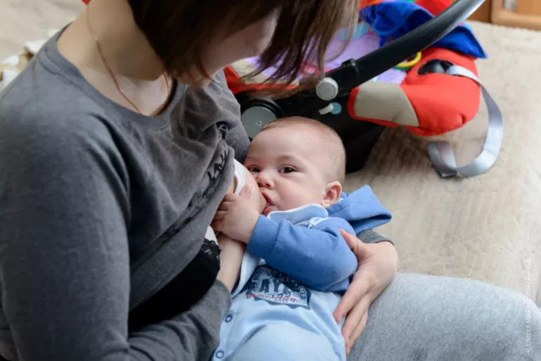 breasted baby