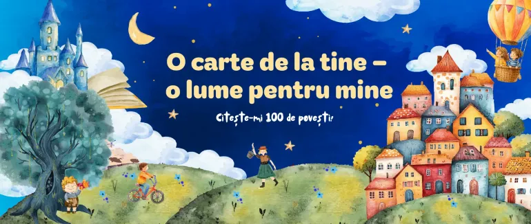imagine campanie "O carte de la tine - o lume pentru mine"