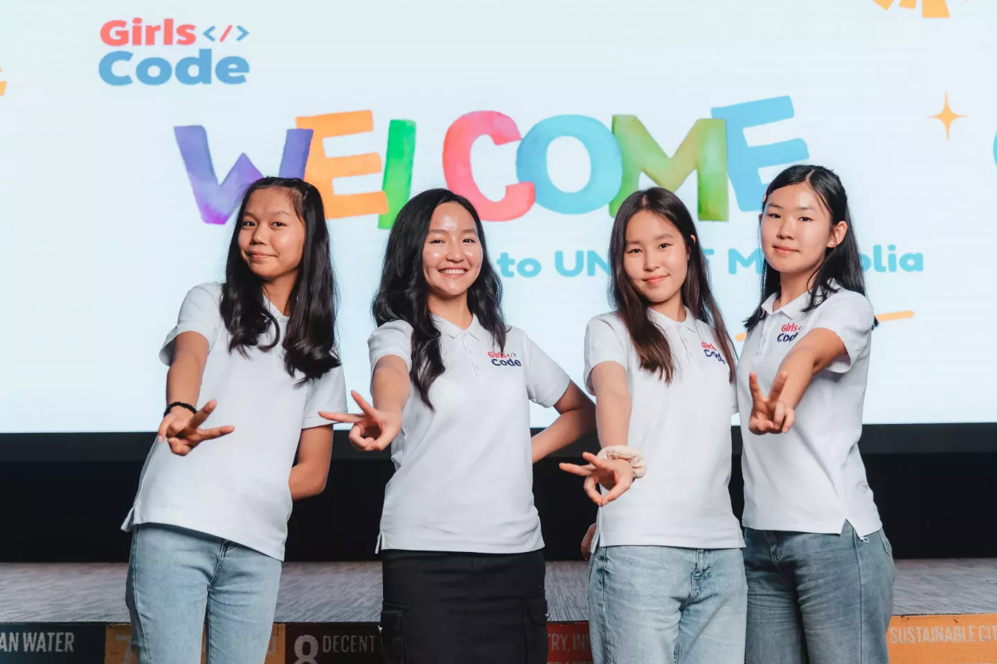UNICEF supported Girls Code programme