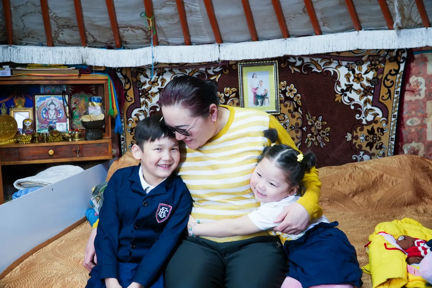 Mongolian family 