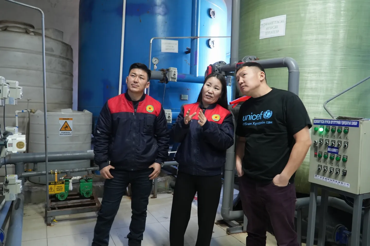 Sukhbaatar water storage facility 