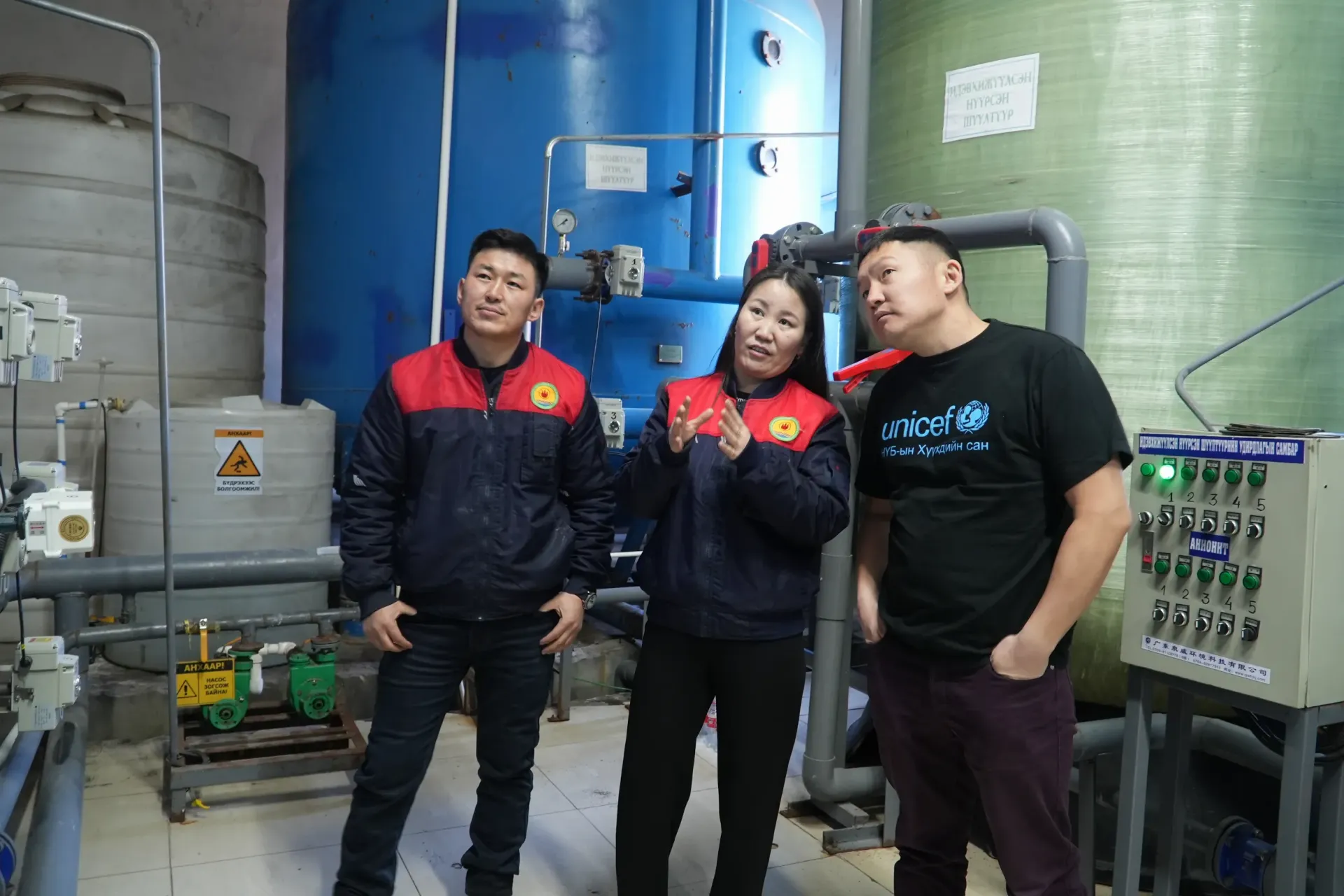 Sukhbaatar water storage facility 