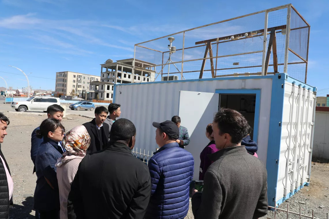 BAM 1020 - reference station for air quality monitoring in Bayankhongor province center