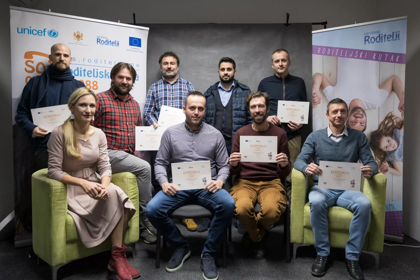 Očevi učesnici programa