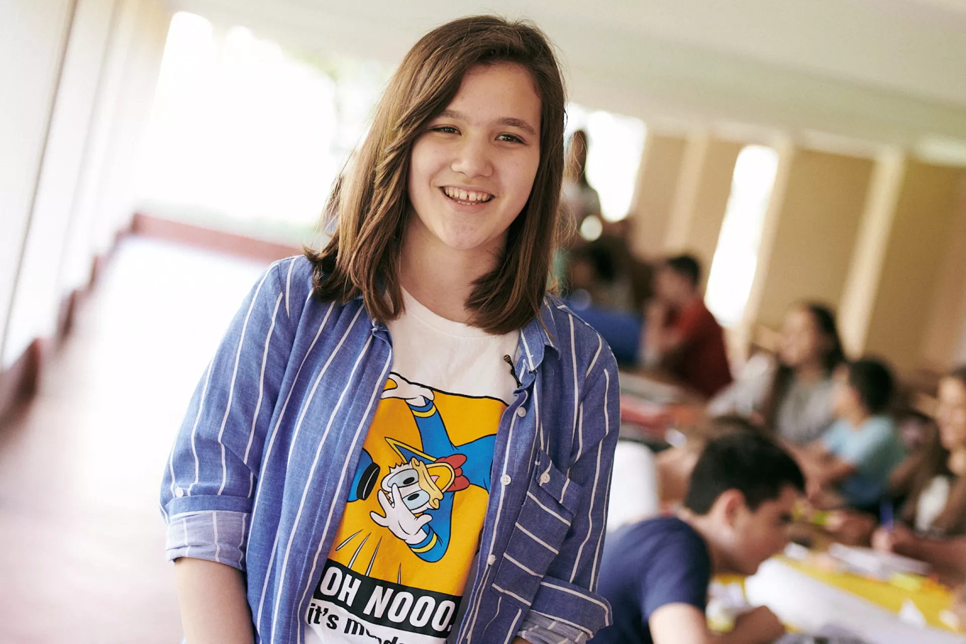 Lana Jovanović, 15, young reporter - UNICEF volunteer