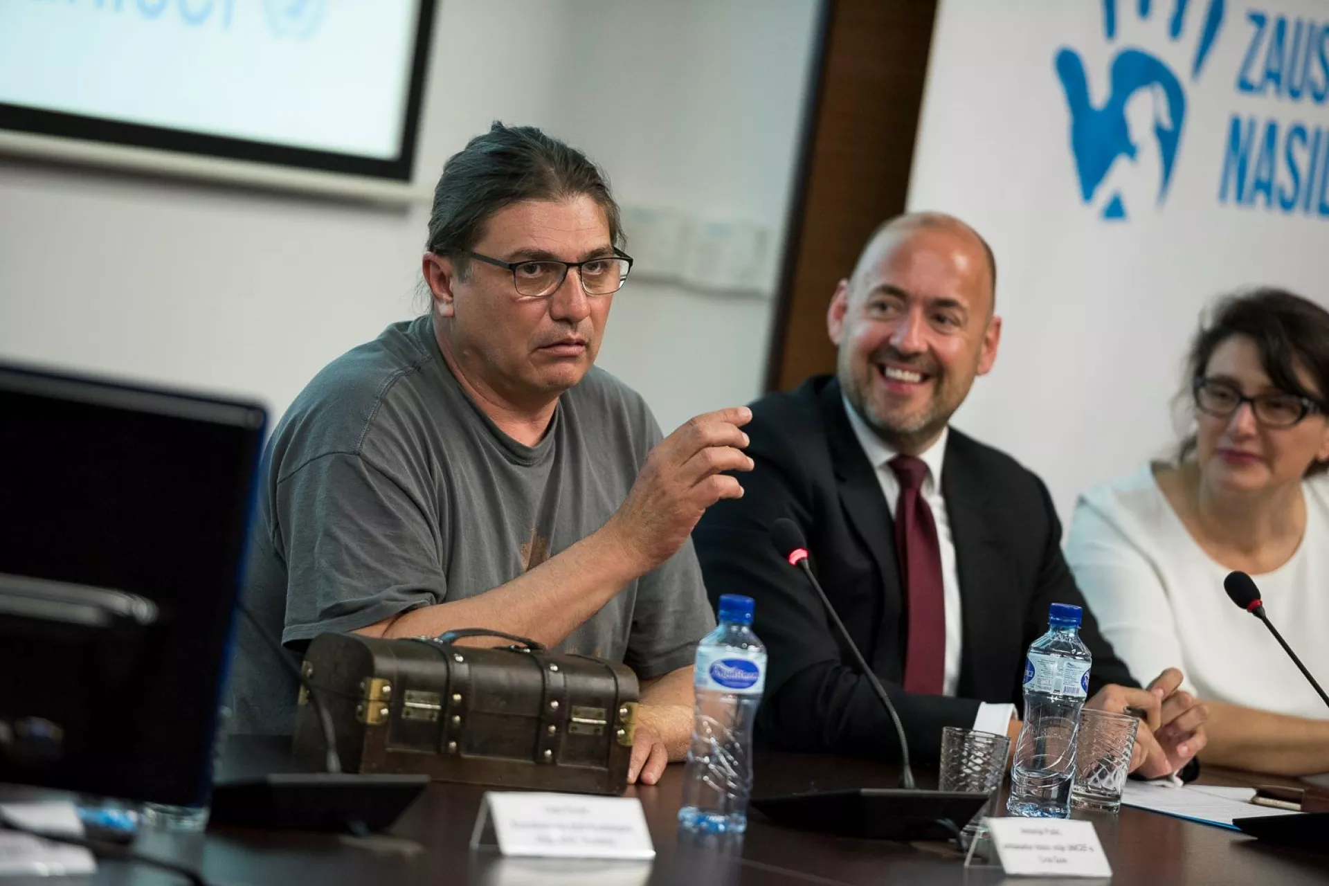 Rambo Amadeussa &scaron;efom predstavni&scaron;tva UNICEF-a za Crnu Goru Bendžaminom Perksom 