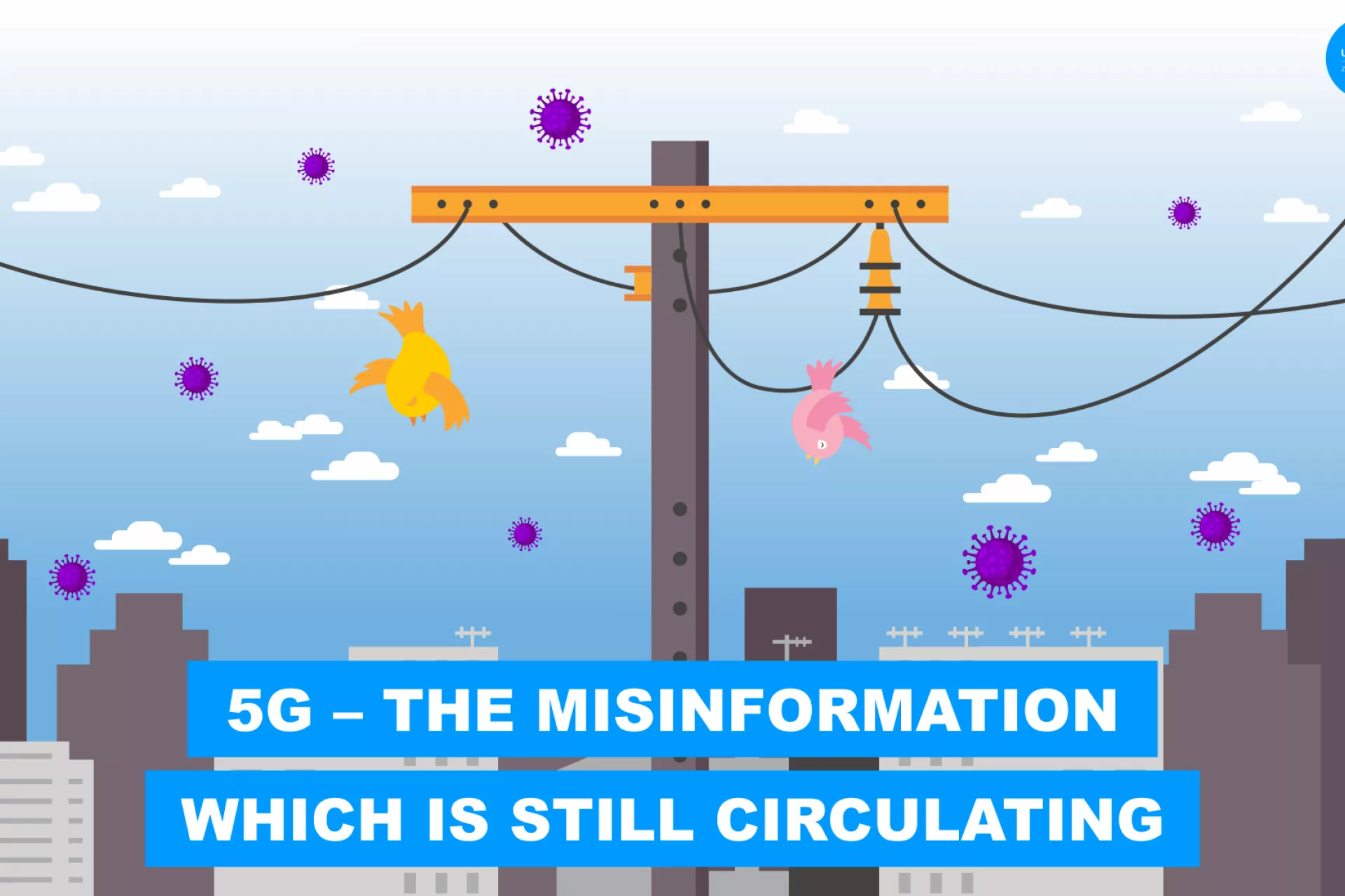 5G conspiracy theories debunking visual