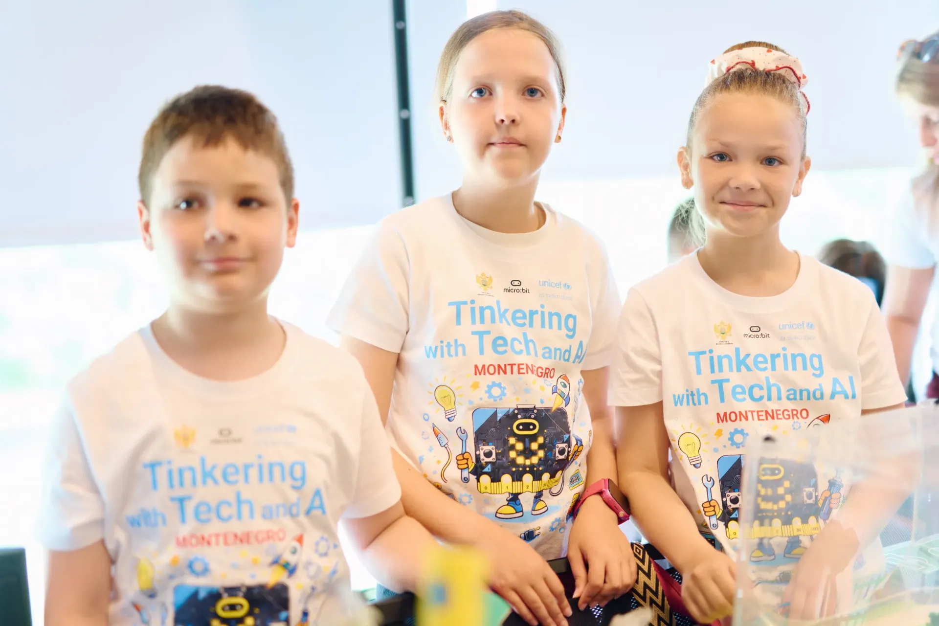 Tinkering with Tech event with children