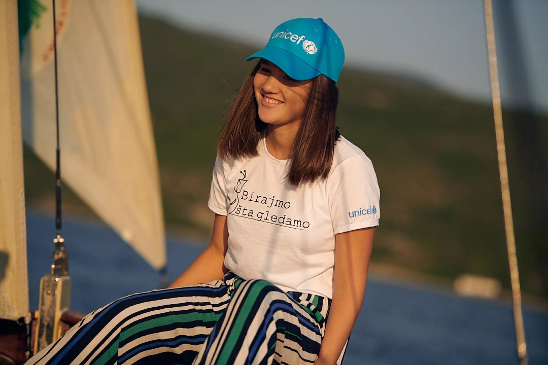 Lana Jovanovic, 15 godina, UNICEF-ova volonterka &minus; mlada reporterka