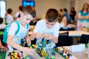 Tinkering with Tech event with children