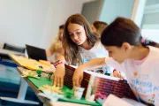 Tinkering with Tech event with children