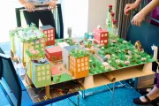 Tinkering with Tech event with children
