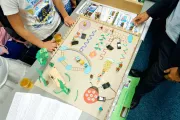 Tinkering with Tech event with children