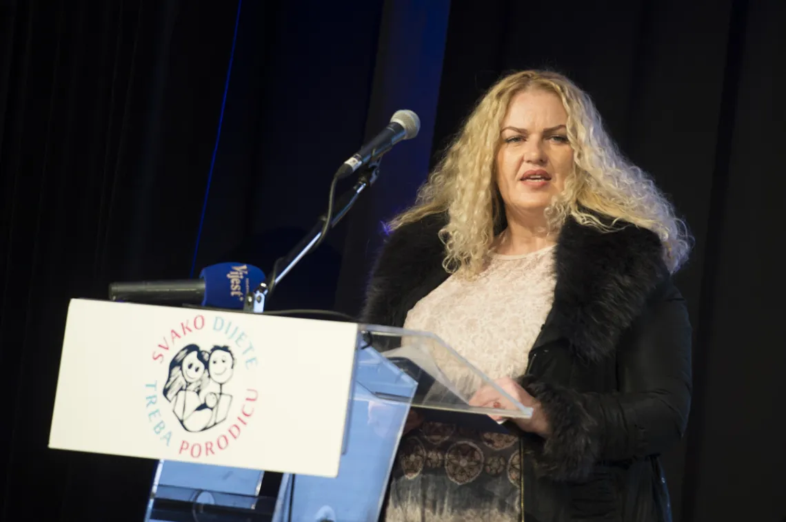 Foster parent Rajka Dimitrijevic, speaking about her experiences of being a foster parent