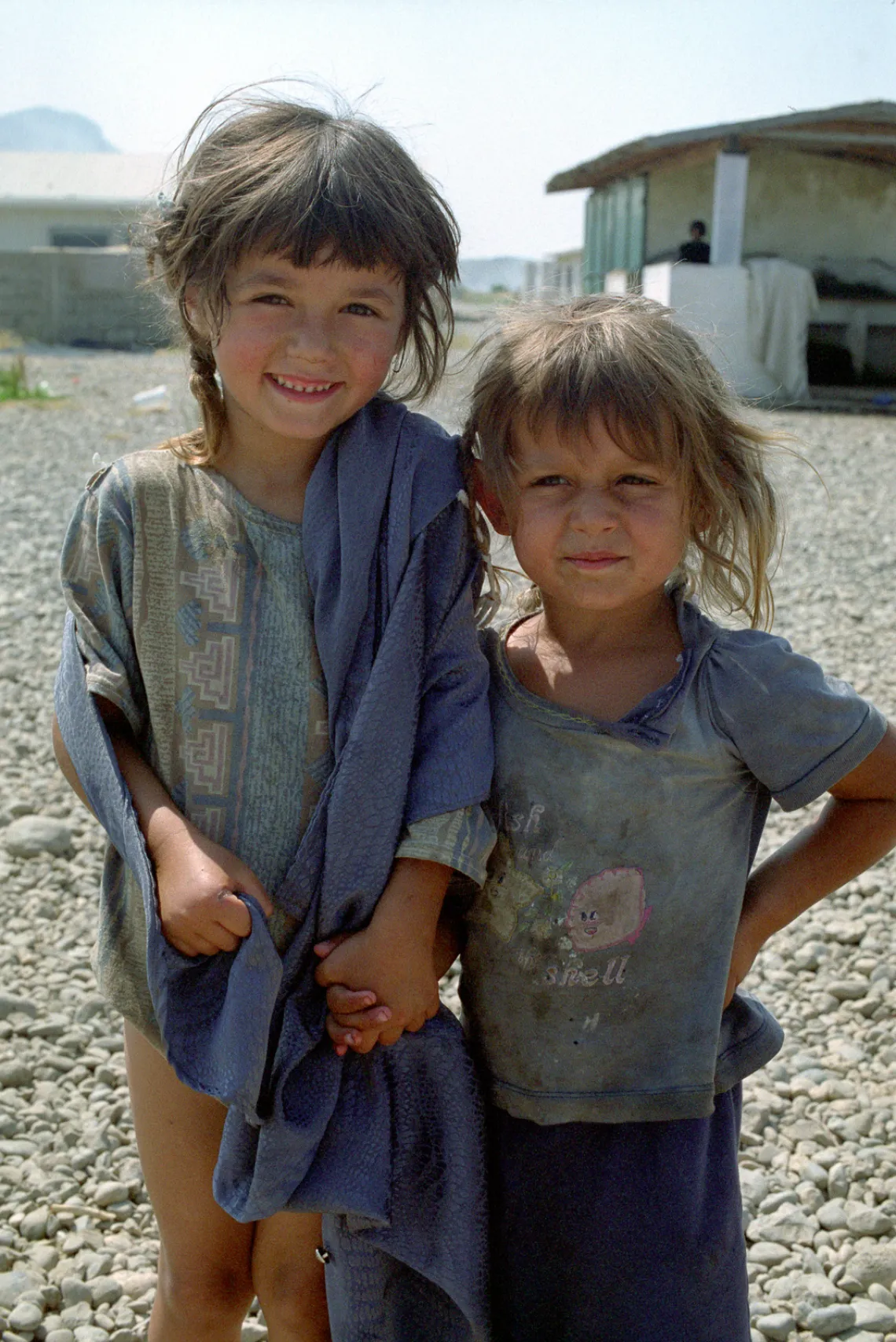 Two Roma girls 