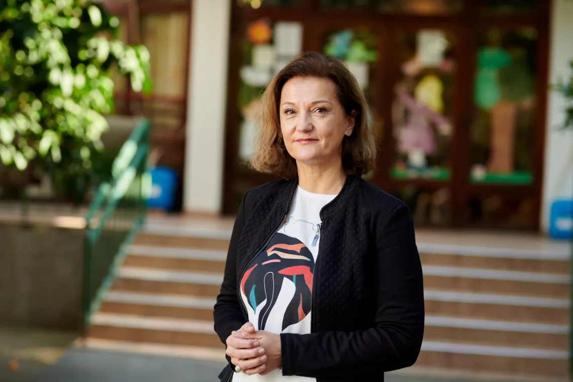 Anita Maric from the Bureau for Education