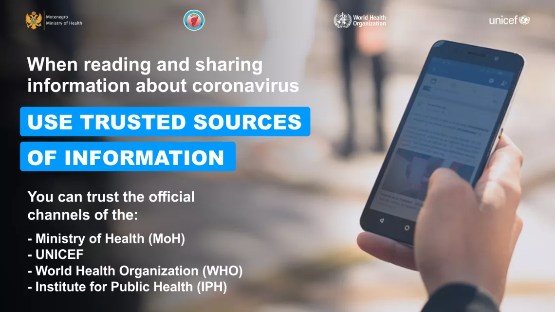 Visual about using credible source of information