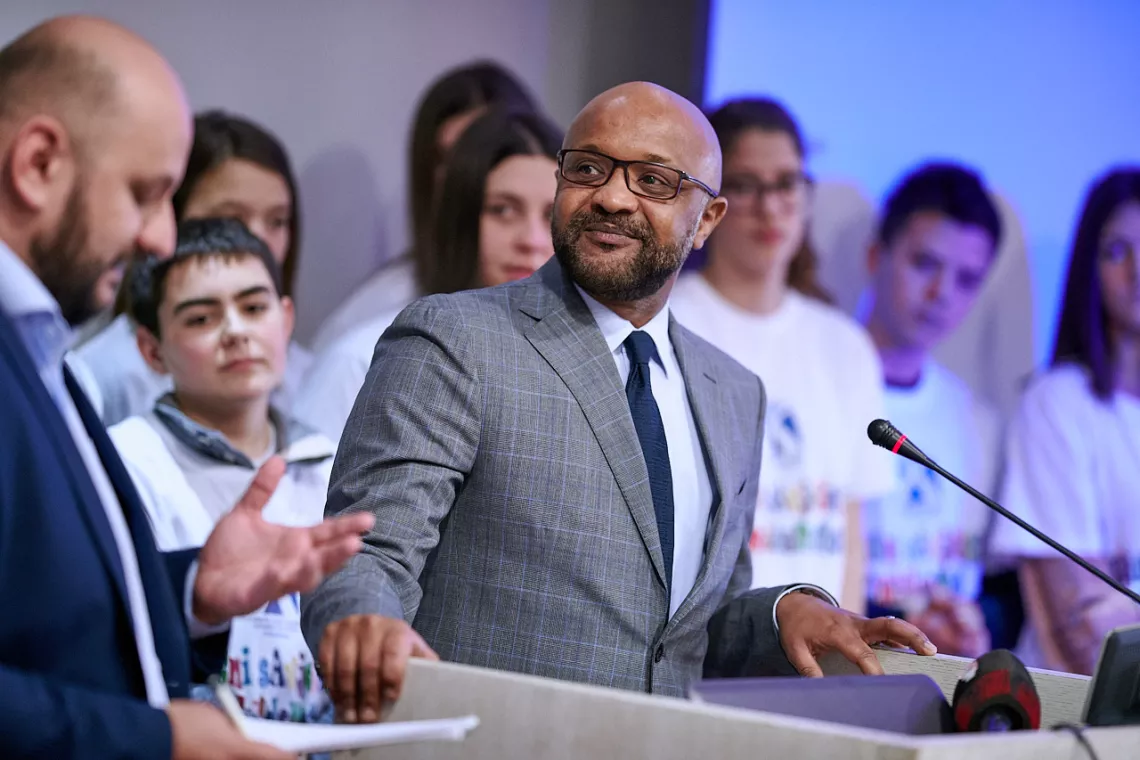 Osama Khogali, UNICEF representative to Montenegro