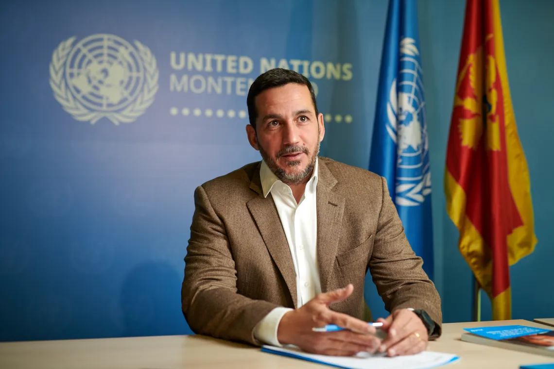 Juan Santander, UNICEF Montenegro representative