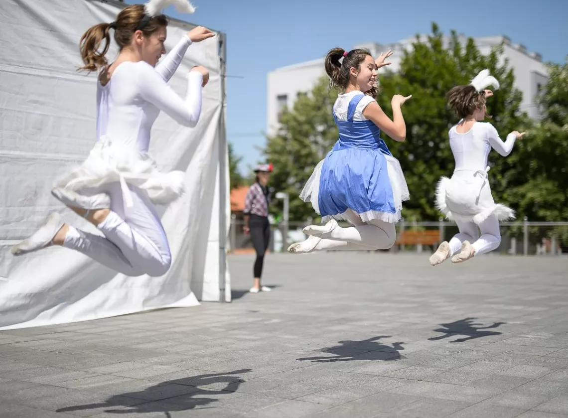 Baletski performans Svi u vrtić na sjeveru Crne Gore tokom 2016