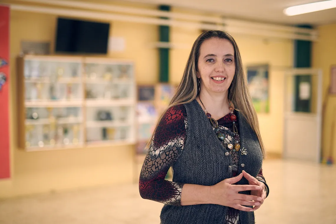 Dijana Rondović, Radovanova učiteljica