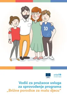 Cover of the publication - illustration of a family