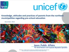 Preschool KAP survey December 2014