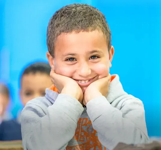 Enfant souriant 
