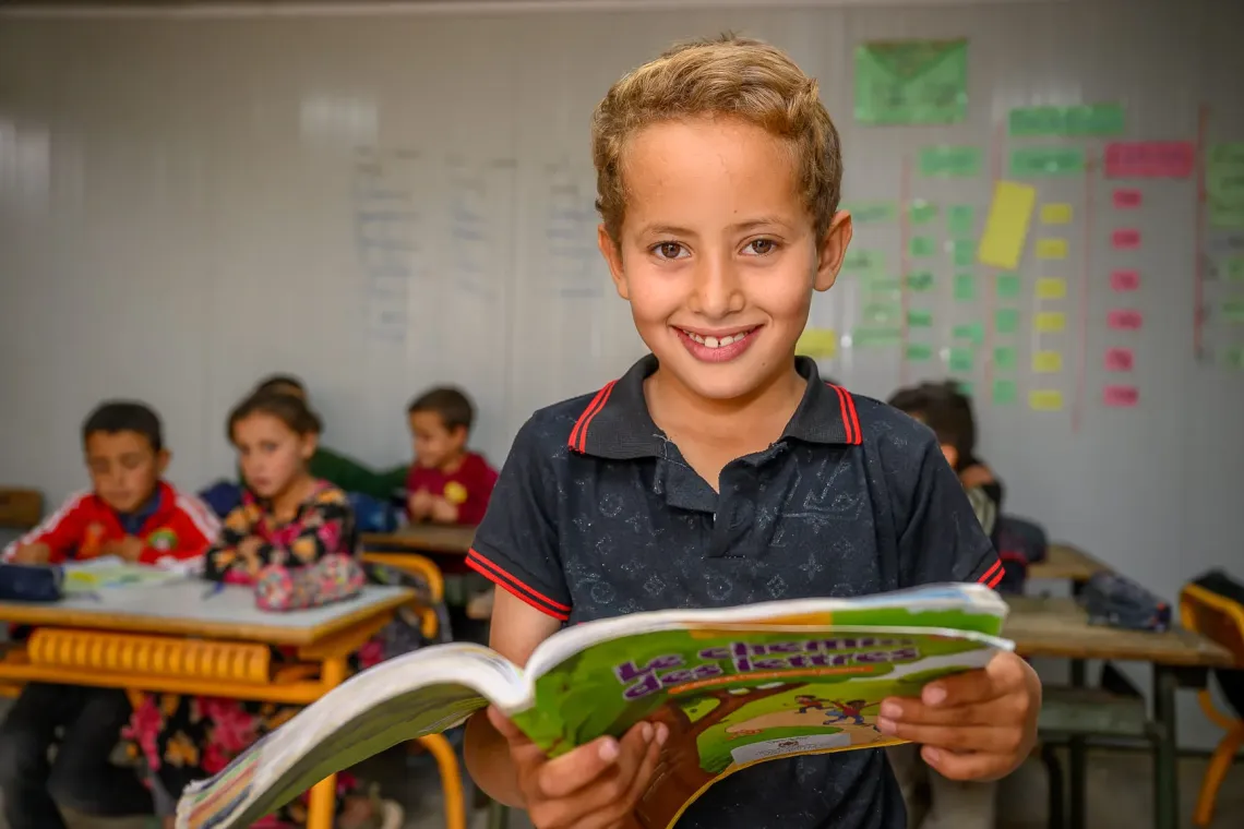enfant en classe
