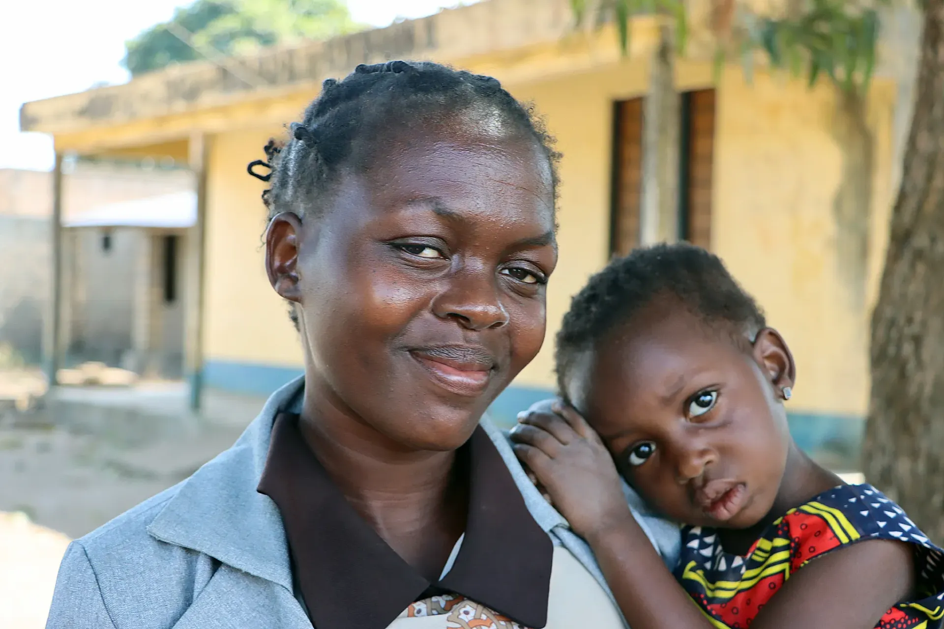 M&oacute;nica Sal&eacute;sio, 25, is the mother of three children, aged 9, 4 and 2. 