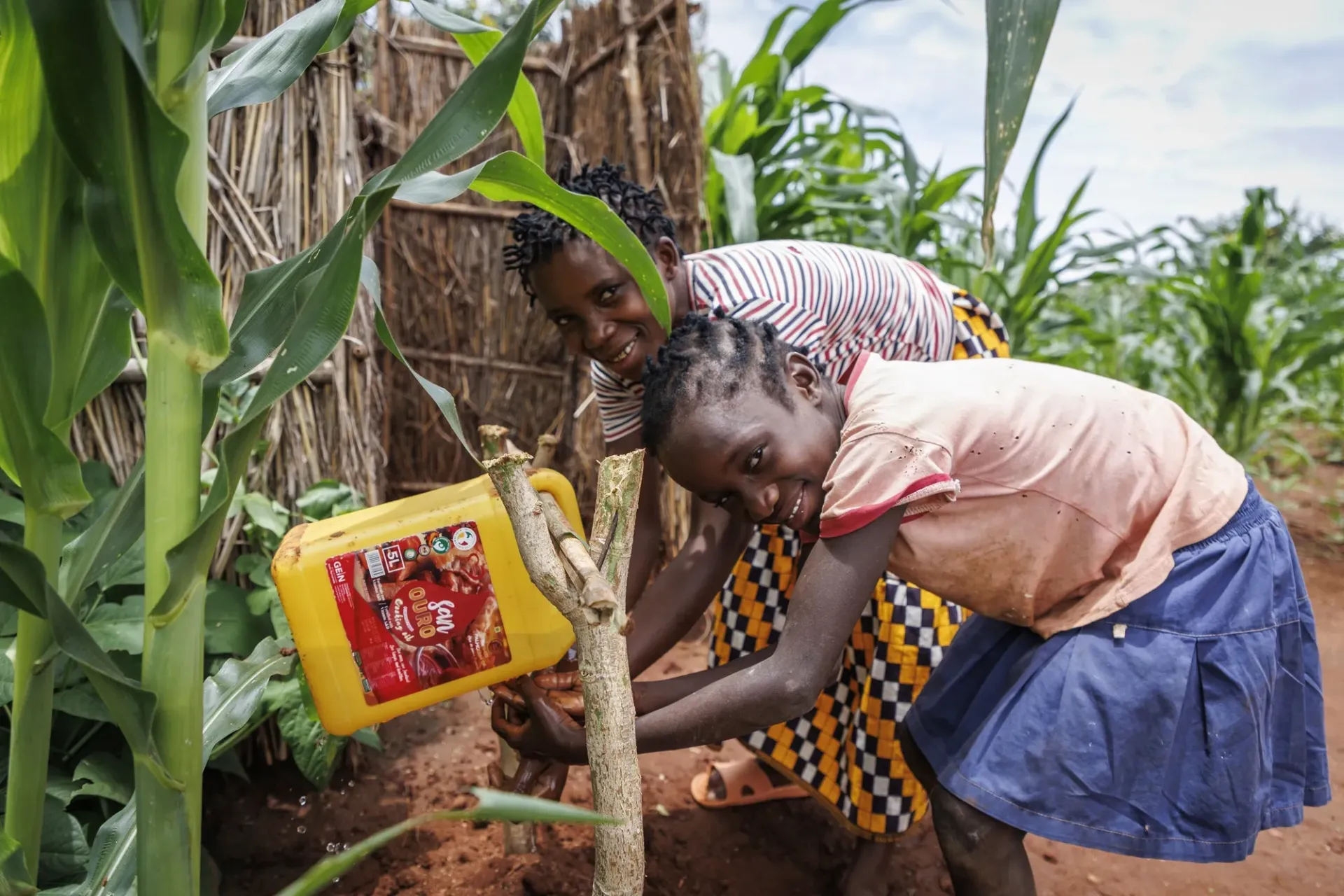 A new latrine brings safer hygiene to Belinha&rsquo;s family