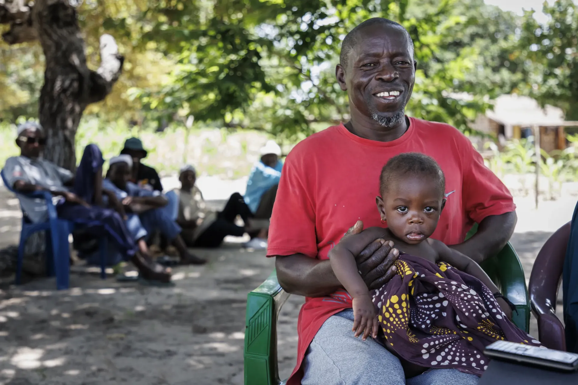 53-year-old Salimo Iaquide, and his baby boy.