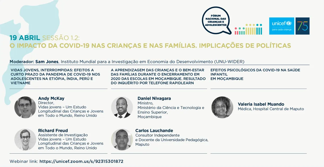 F&oacute;rum Nacional da Crian&ccedil;a - Perspectivas para o futuro num contexto desafiante
