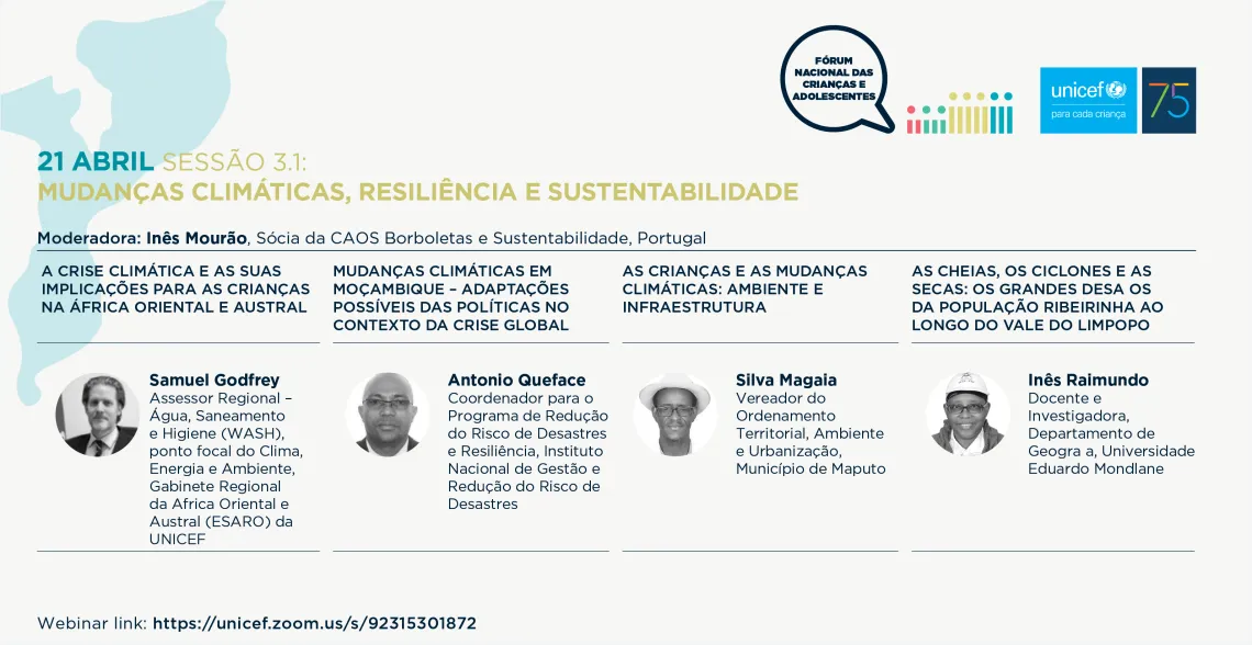 Sess&atilde;o 3.1: Mudan&ccedil;as clim&aacute;ticas, resili&ecirc;ncia e sustentabilidade&nbsp;
