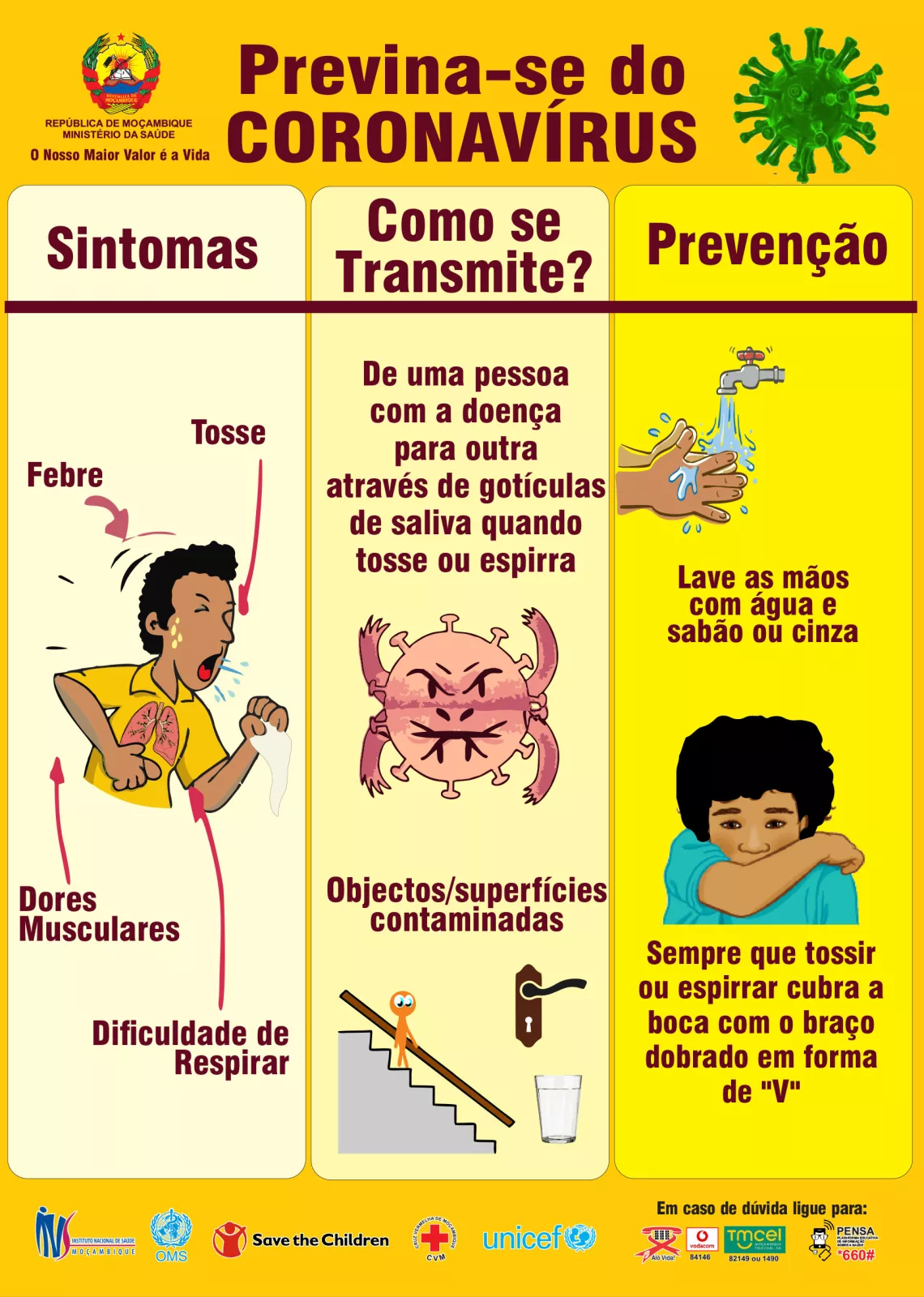 Informa&ccedil;&atilde;o sobre o covid-19