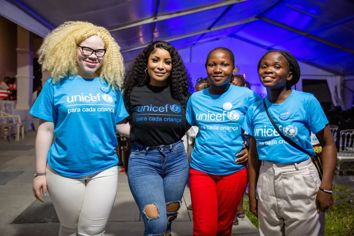 UNICEF Embaixadora Nacional Neyma
