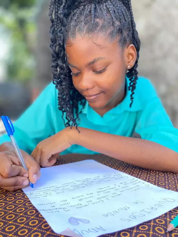 Erica Jo&atilde;o, Jovem Advogada do UNICEF Mo&ccedil;ambique
