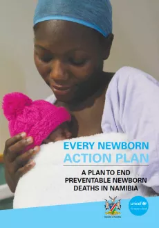mother practicing kangaroo mother care with newborn