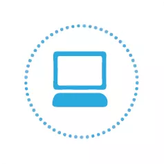 This image shows an illustration of a laptop