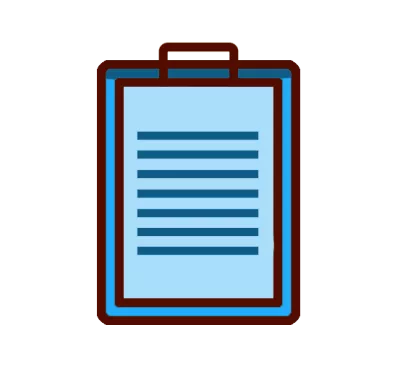 This image shows an illustration of a checklist