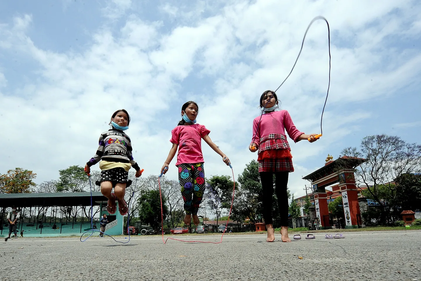 Children playing