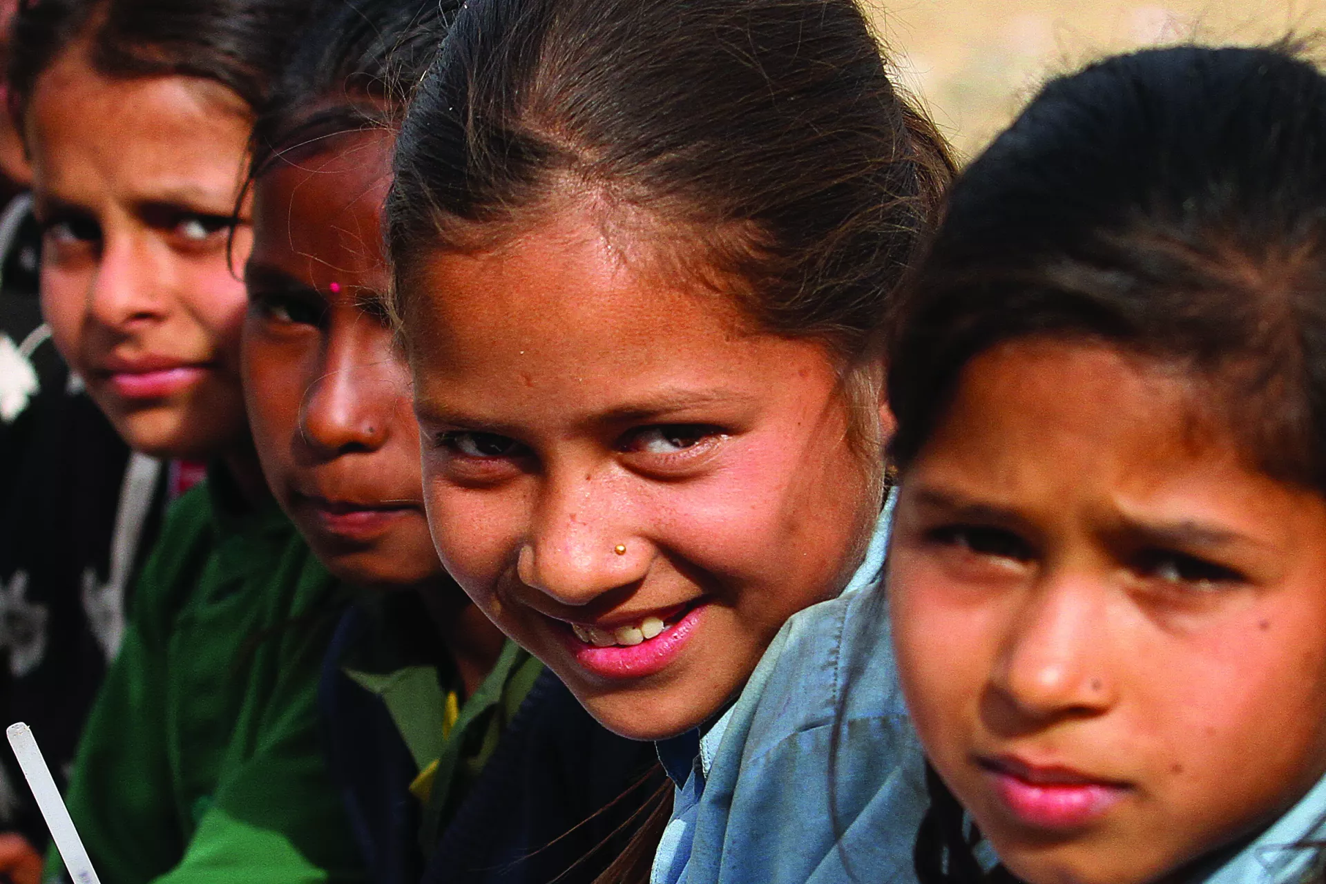 Children smiling