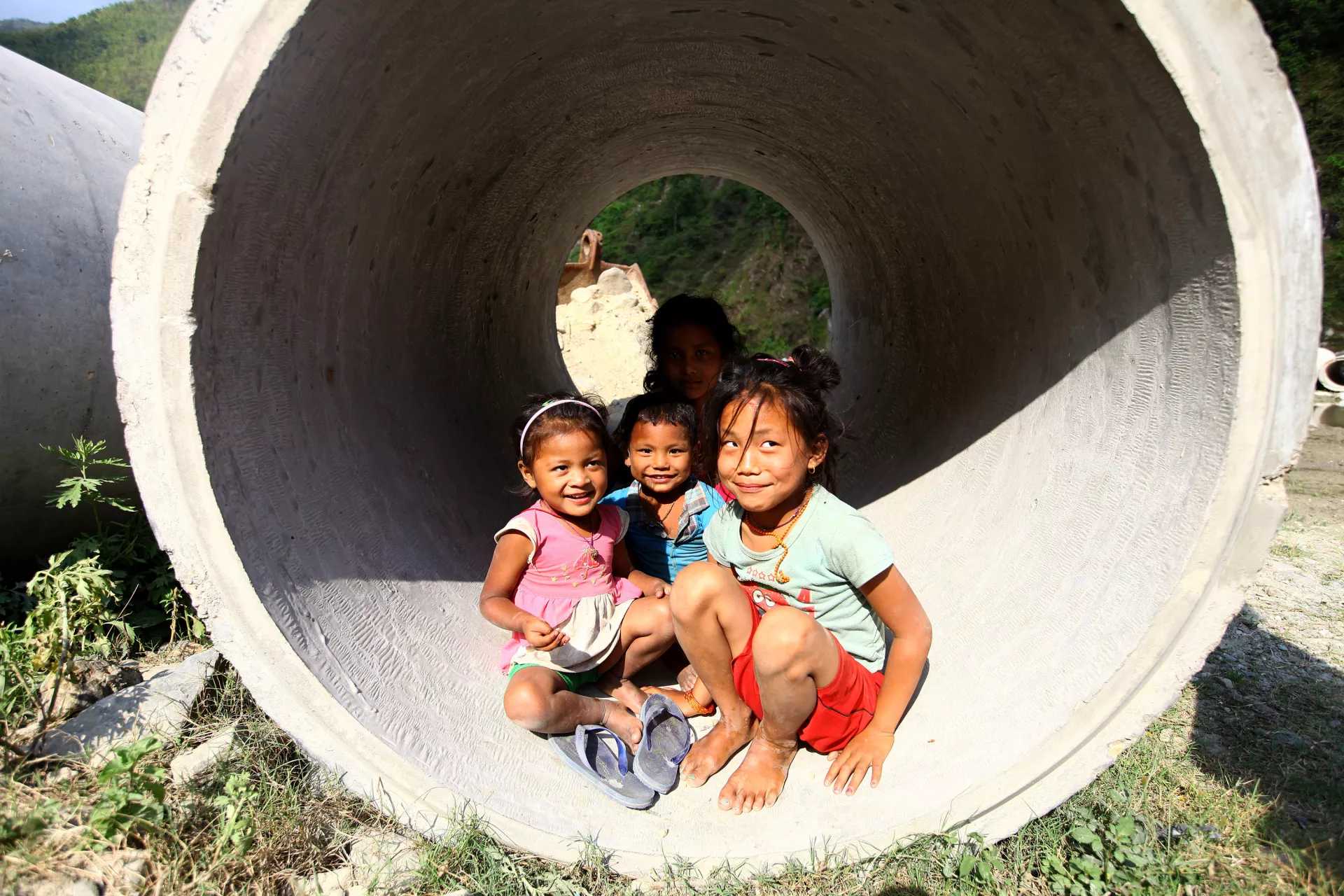 children playing 