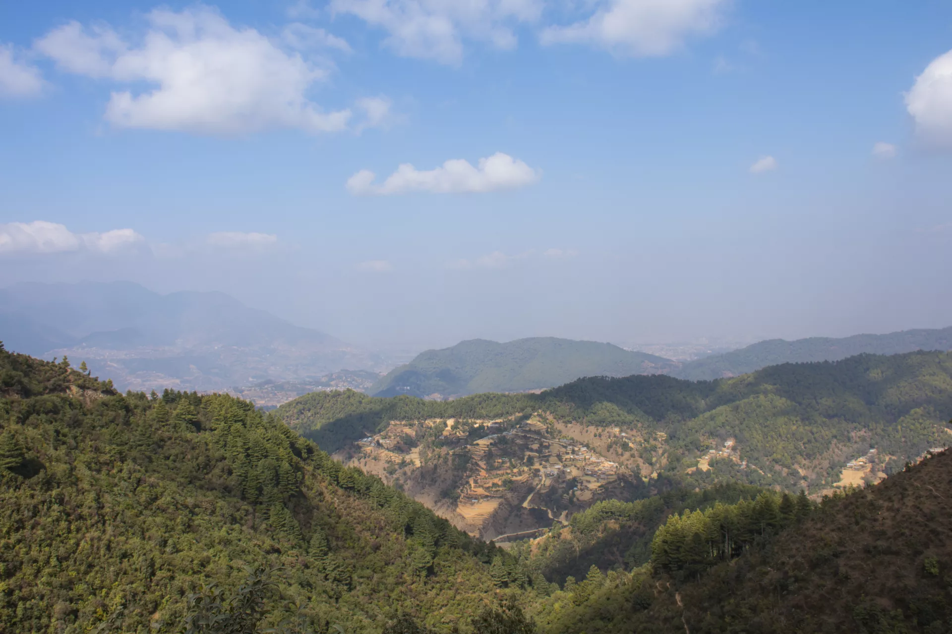 View from Dalchoki