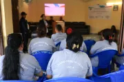 : Snapshots from the community-based surveillance orientation organized by the local government in Lalitpur, together with UNICEF, thanks to the support of the Pandemic Fund.