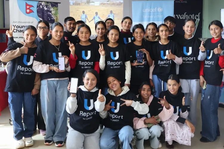 Ureport session in Surkhet