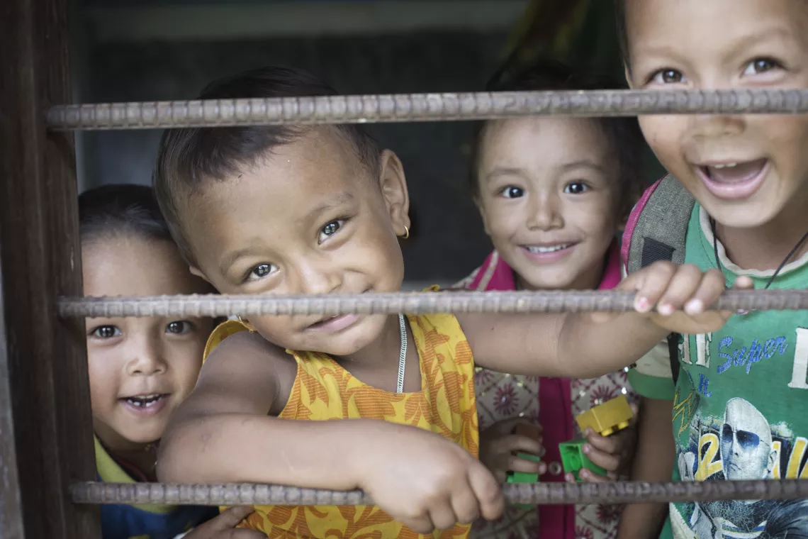 Group of children